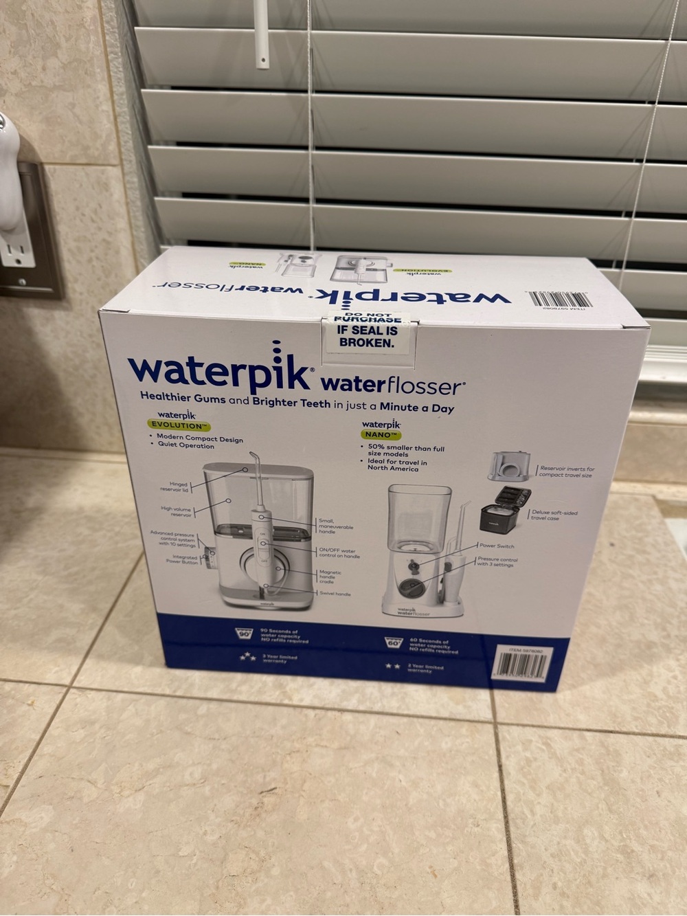 BRAND NEW Waterpik Waterflosser - Not Opened - Picture 2 of 6